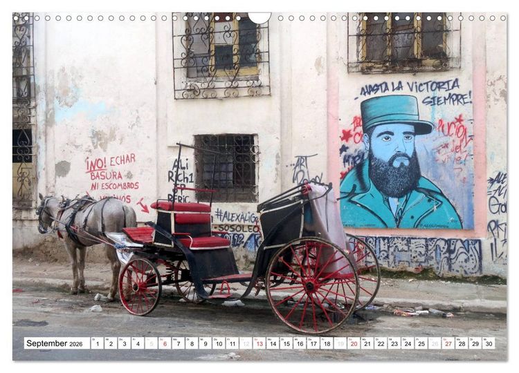 Produktbild: FIDEL CASTRO (Wandkalender 2026 DIN A3 quer), CALVENDO Monatskalender