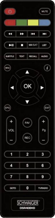 Produktbild: Schwaiger DSR400HD HD-SAT-Receiver