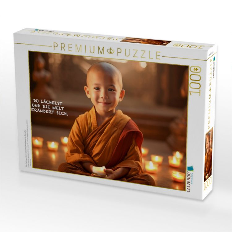 Produktbild: CALVENDO Puzzle Ein Motiv aus dem Kalender Buddhistische Spr&uuml;che | 1000 Teile Lege-Gr&ouml;&szlig;e 64x48cm Foto-Puzzle f&uuml;r gl&uuml;ckliche Stunden