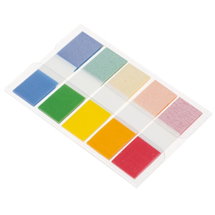 Produktbild: Idena Page Marker Strips 5 Farben 12x43mm 100 St&uuml;ck