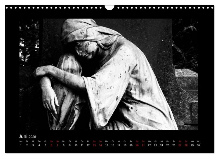 Produktbild: Die Engel von Melaten (Wandkalender 2026 DIN A3 quer), CALVENDO Monatskalender