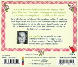 Produktbild: Ponyhof Apfelbl&uuml;te: Lotte gibt nicht auf, 1 Audio-CD