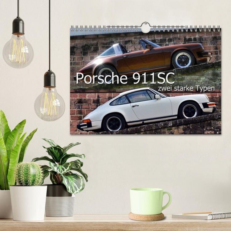 Produktbild: Porsche 911SC - zwei starke Typen (Wandkalender 2026 DIN A4 quer), CALVENDO Monatskalender