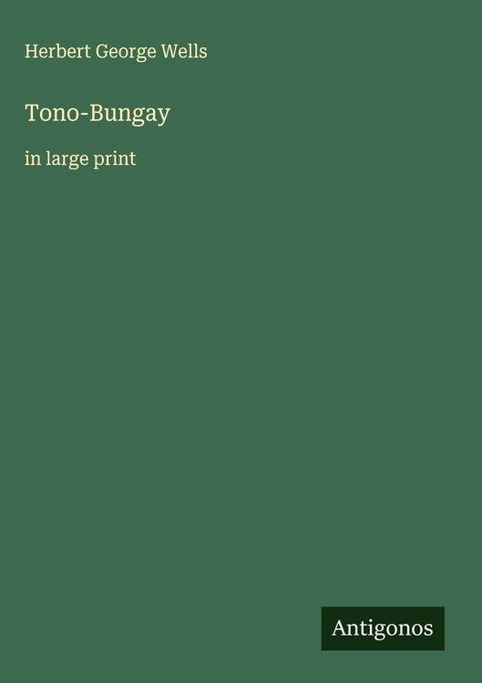 Produktbild: Tono-Bungay