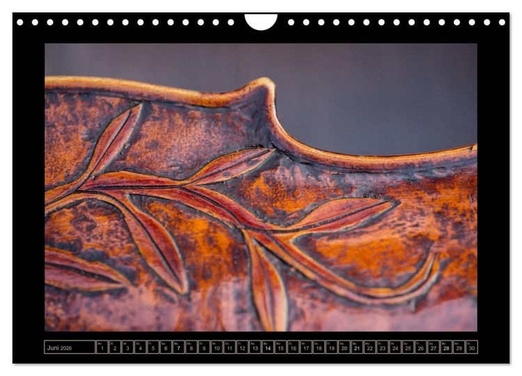 Produktbild: eine Violine (Wandkalender 2026 DIN A4 quer), CALVENDO Monatskalender