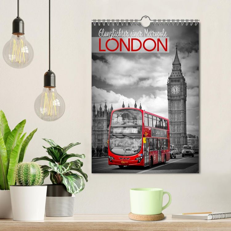Produktbild: Glanzlichter einer Metropole LONDON (Wandkalender 2026 DIN A4 hoch), CALVENDO Monatskalender