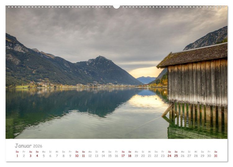 Produktbild: Tirol - Herbst am Achensee (Wandkalender 2026 DIN A2 quer), CALVENDO Monatskalender