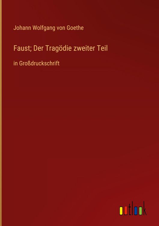 Produktbild: Faust; Der Trag&ouml;die zweiter Teil