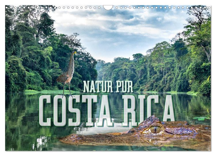 Produktbild: Natur pur, Costa Rica (Wandkalender 2026 DIN A3 quer), CALVENDO Monatskalender