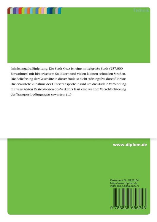 Produktbild: Intermodaler Nachtransport in Graz - Chance oder Utopie