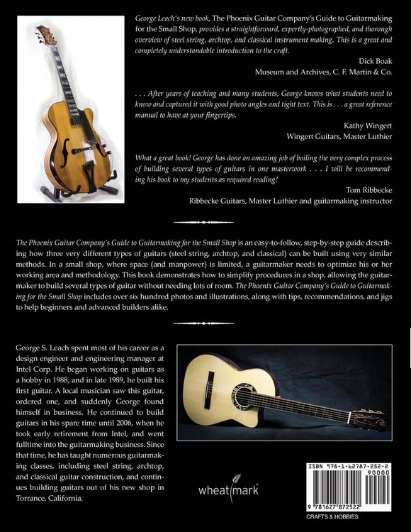 Produktbild: The Phoenix Guitar Company's Guide to Guitarmaking for the Small Shop