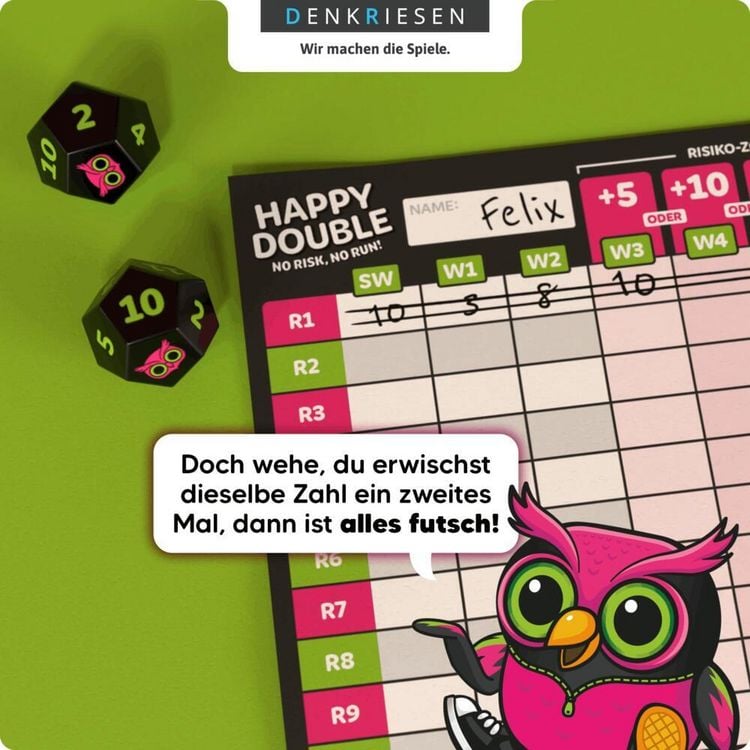 Produktbild: DENKRIESEN - Happy Double - No Risk No Run!