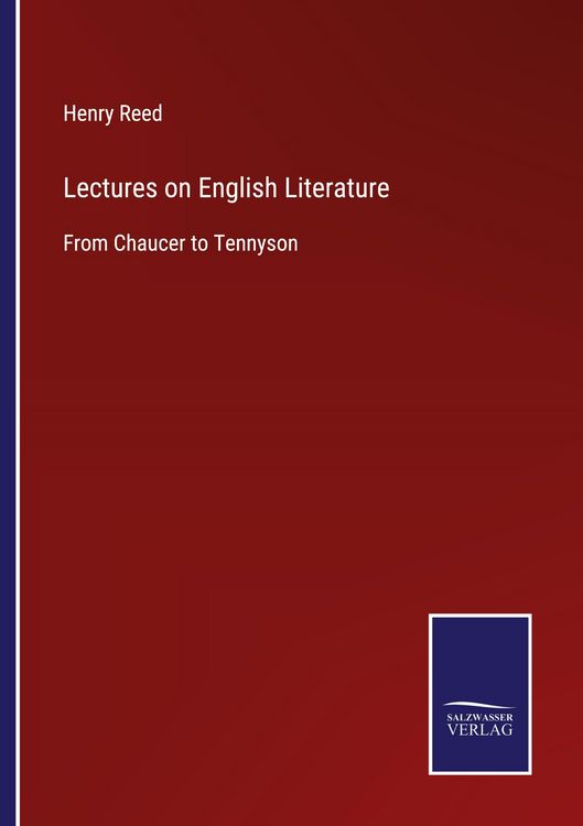 Produktbild: Lectures on English Literature