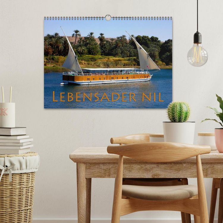 Produktbild: Lebensader Nil (Wandkalender 2026 DIN A3 quer), CALVENDO Monatskalender