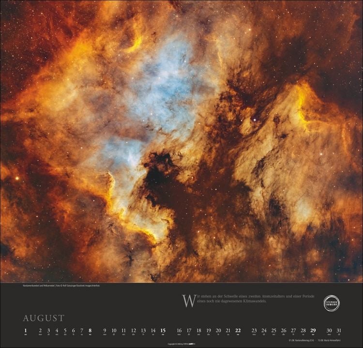 Produktbild: Stephen Hawking Kalender 2027 - Mein Universum
