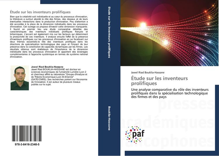 Produktbild: &Eacute;tude sur les inventeurs prolifiques