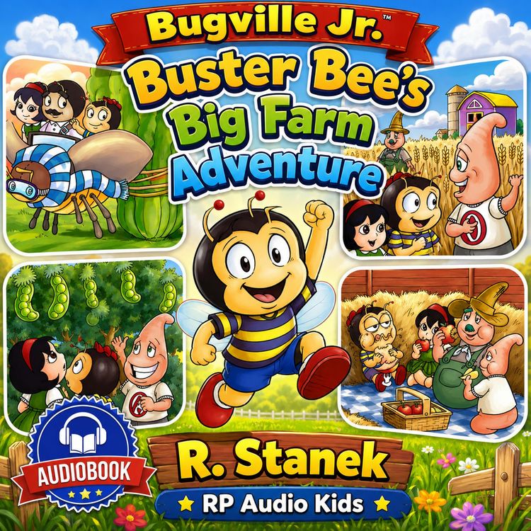 Produktbild: Buster Bee's Big Farm Adventure (A Bugville Critters Story)