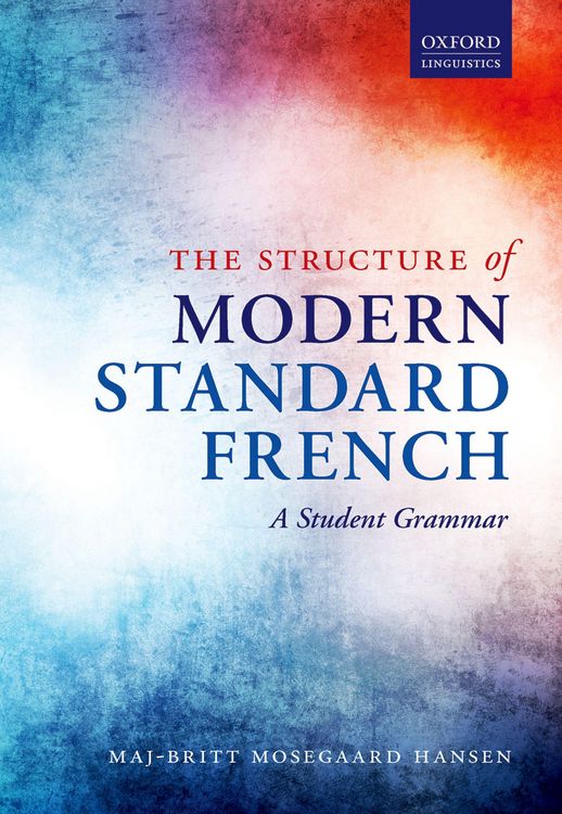 Produktbild: The Structure of Modern Standard French