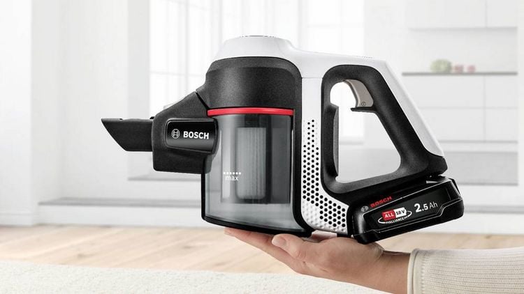 Produktbild: Bosch Haushalt Unlimited BKS611MTB Akku-Handstaubsauger inkl. Akku, inkl. Ladeger&auml;t, inkl. Mini-Turbob&uuml;rste, Beutellos