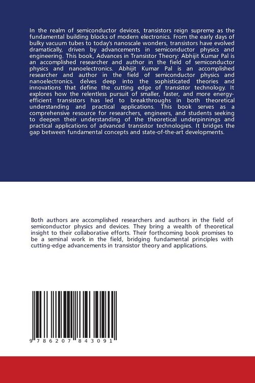 Produktbild: Advanced Transistor Theory and Applications