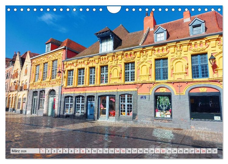 Produktbild: Lille - Charmante Metropole in Nordfrankreich (Wandkalender 2026 DIN A4 quer), CALVENDO Monatskalender