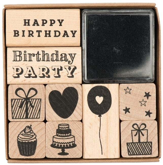 Produktbild: STEMPELSET GEBURTSTAG