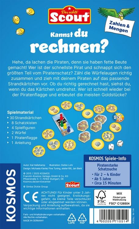 Produktbild: Scout Kannst du Rechnen?