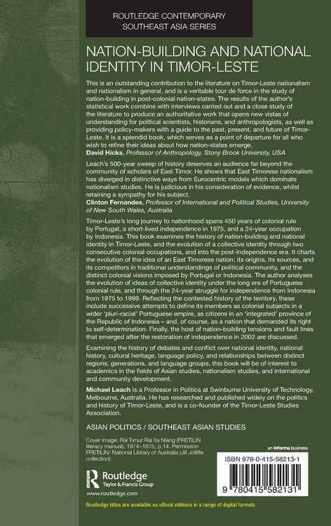 Produktbild: Nation-Building and National Identity in Timor-Leste