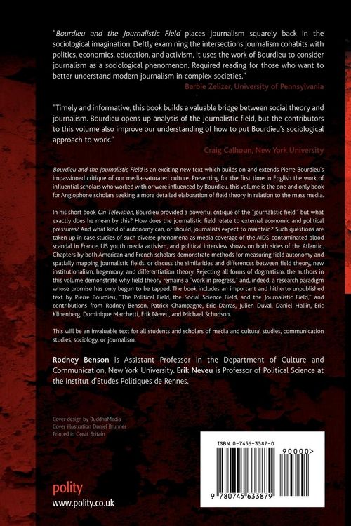 Produktbild: Bourdieu and the Journalistic Field
