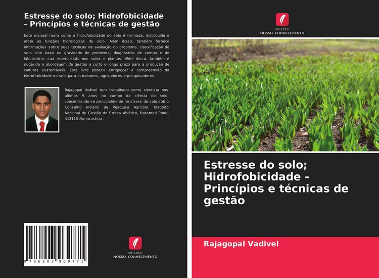 Produktbild: Estresse do solo; Hidrofobicidade - Princ&iacute;pios e t&eacute;cnicas de gest&atilde;o