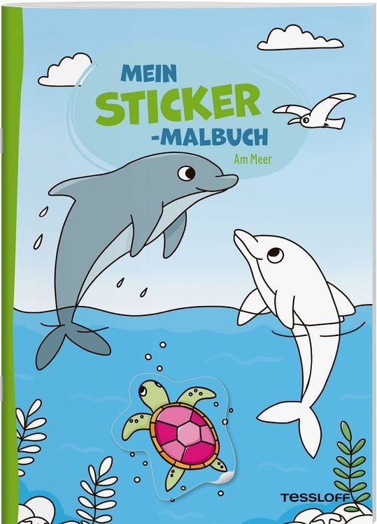 Produktbild: Mein Sticker-Malbuch. Am Meer