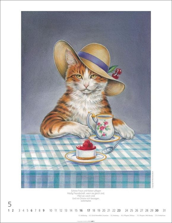 Produktbild: Schnurren und Kratzen - Bilder von Katzen Kalender 2027