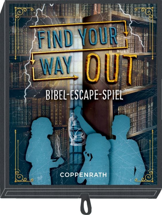 Produktbild: Coppenrath - Christl. Geschenke - Schachtelspiel: Find your way out - Bibel-Escape-Spiel