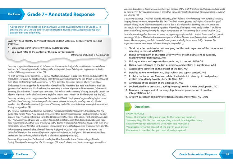Produktbild: Refugee Boy Edexcel GCSE 9-1 English Literature Text Guide