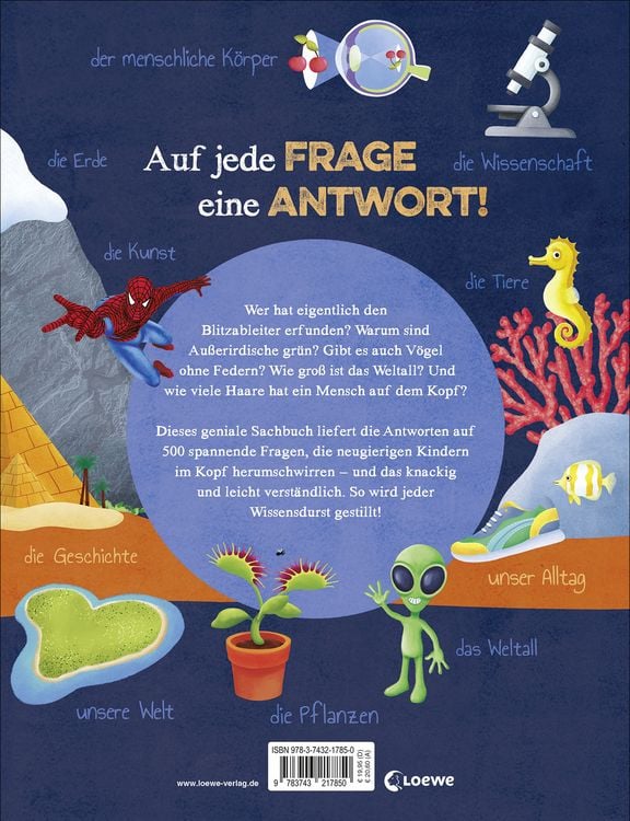 Produktbild: Das gro&szlig;e Buch der 500 Fragen und Antworten