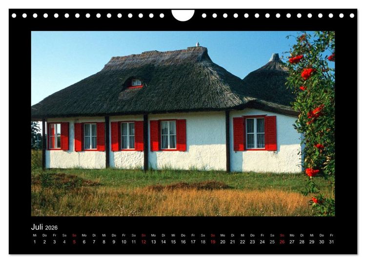Produktbild: Haustr&auml;ume 2026 (Wandkalender 2026 DIN A4 quer), CALVENDO Monatskalender