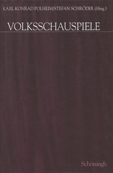 Produktbild: Volksschauspiele. Band 1 bis Band 5 in Kassette