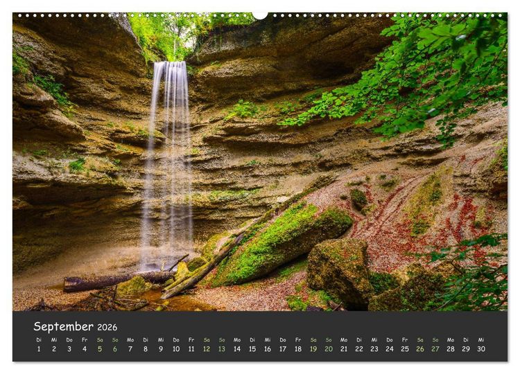 Produktbild: Ammersee bis Walchensee - Traumlandschaften im Voralpenland (Wandkalender 2026 DIN A2 quer), CALVENDO Monatskalender