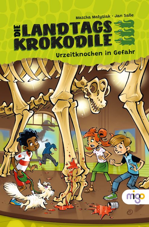 Produktbild: Die Landtagskrokodile 1. Urzeitknochen in Gefahr