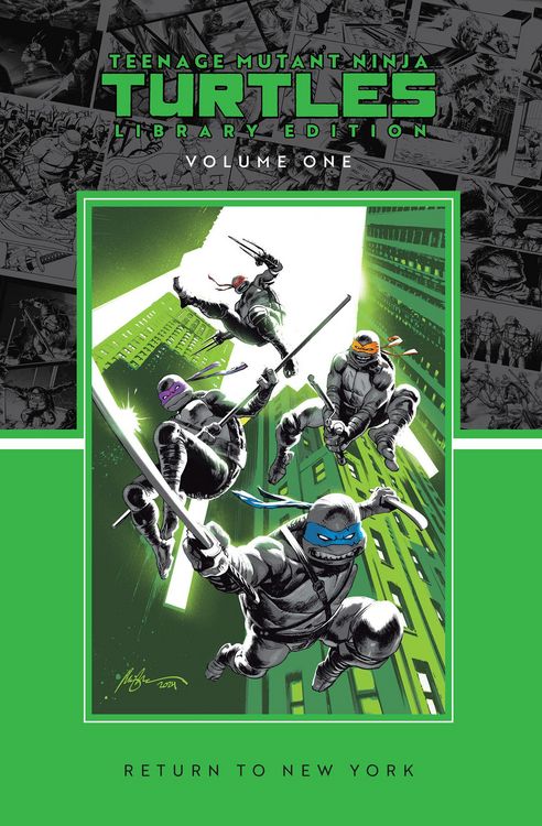 Produktbild: Teenage Mutant Ninja Turtles, Vol. 1: Return to New York Library Edition