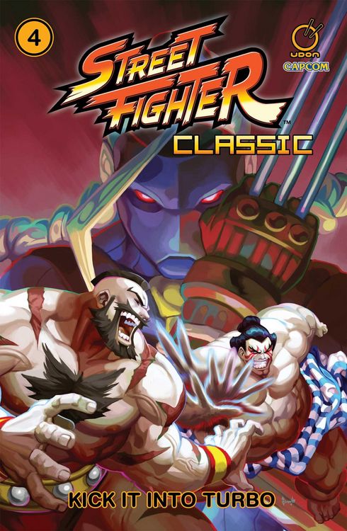 Produktbild: Street Fighter Classic Paperback Volume 4: Kick It Into Turbo
