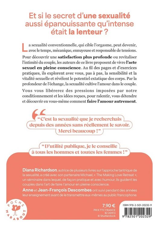 Produktbild: Le slow sex : s'aimer en pleine conscience