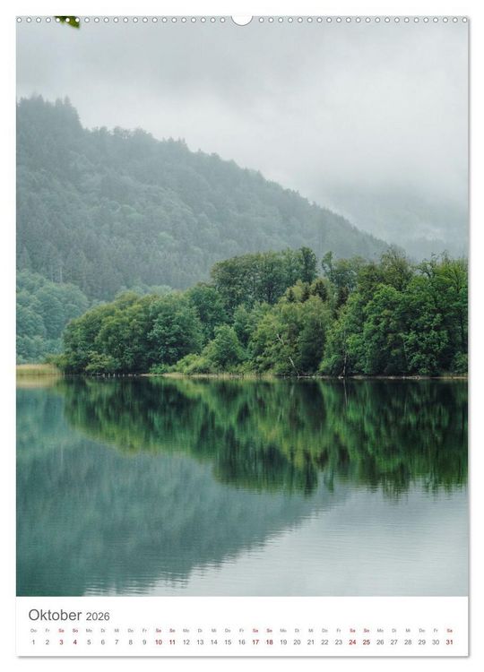 Produktbild: Alpenseen (Wandkalender 2026 DIN A2 hoch), CALVENDO Monatskalender