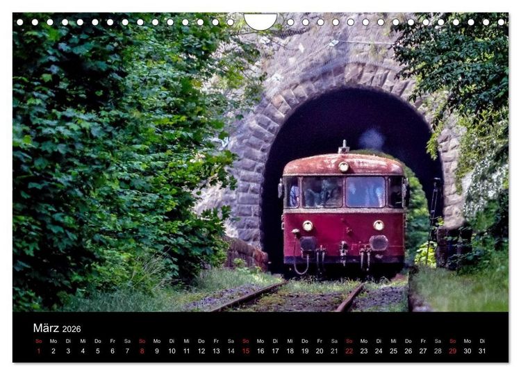 Produktbild: Der Nebenbahnretter (Wandkalender 2026 DIN A4 quer), CALVENDO Monatskalender