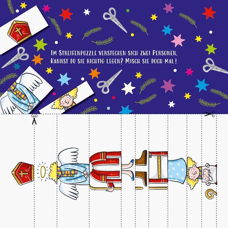 Produktbild: Mein Weihnachtsblock: 24 Ideen zum Malen, Basteln, R&auml;tseln