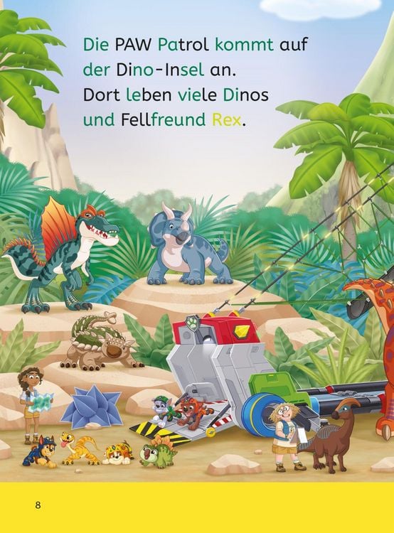Produktbild: PAW Patrol Erstlesebuch: PAW Patrol - Der Dino Film - Die Fellfreunde: Dino in Not