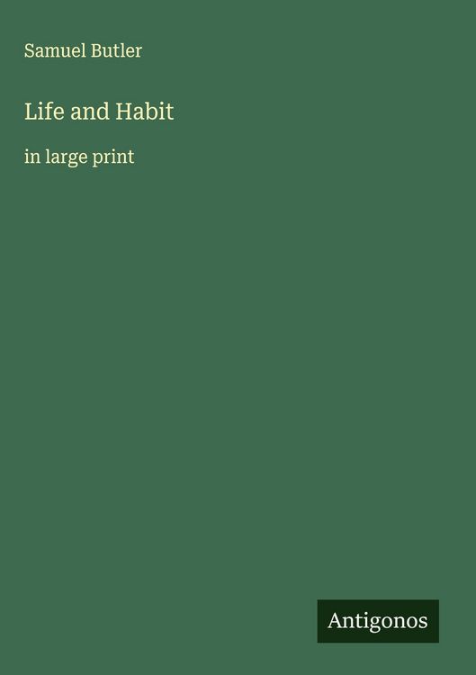 Produktbild: Life and Habit