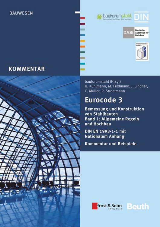 Produktbild: Eurocode 3 Bemessung und Konstruktion von Stahlbauten