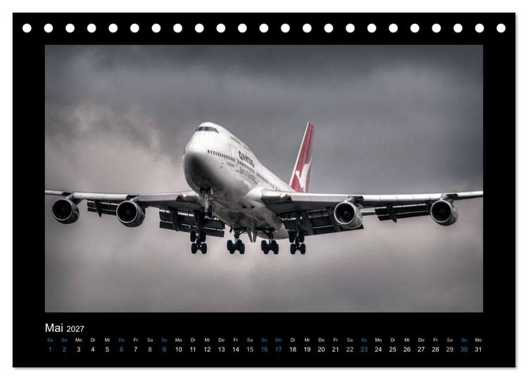 Produktbild: Faszination Luftfahrt (Tischkalender 2027 DIN A5 quer), CALVENDO Monatskalender
