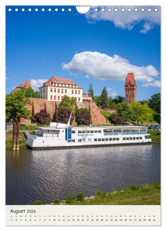 Produktbild: Tangerm&uuml;nde - Historische Altstadt an der Elbe (Wandkalender 2026 DIN A4 hoch), CALVENDO Monatskalender